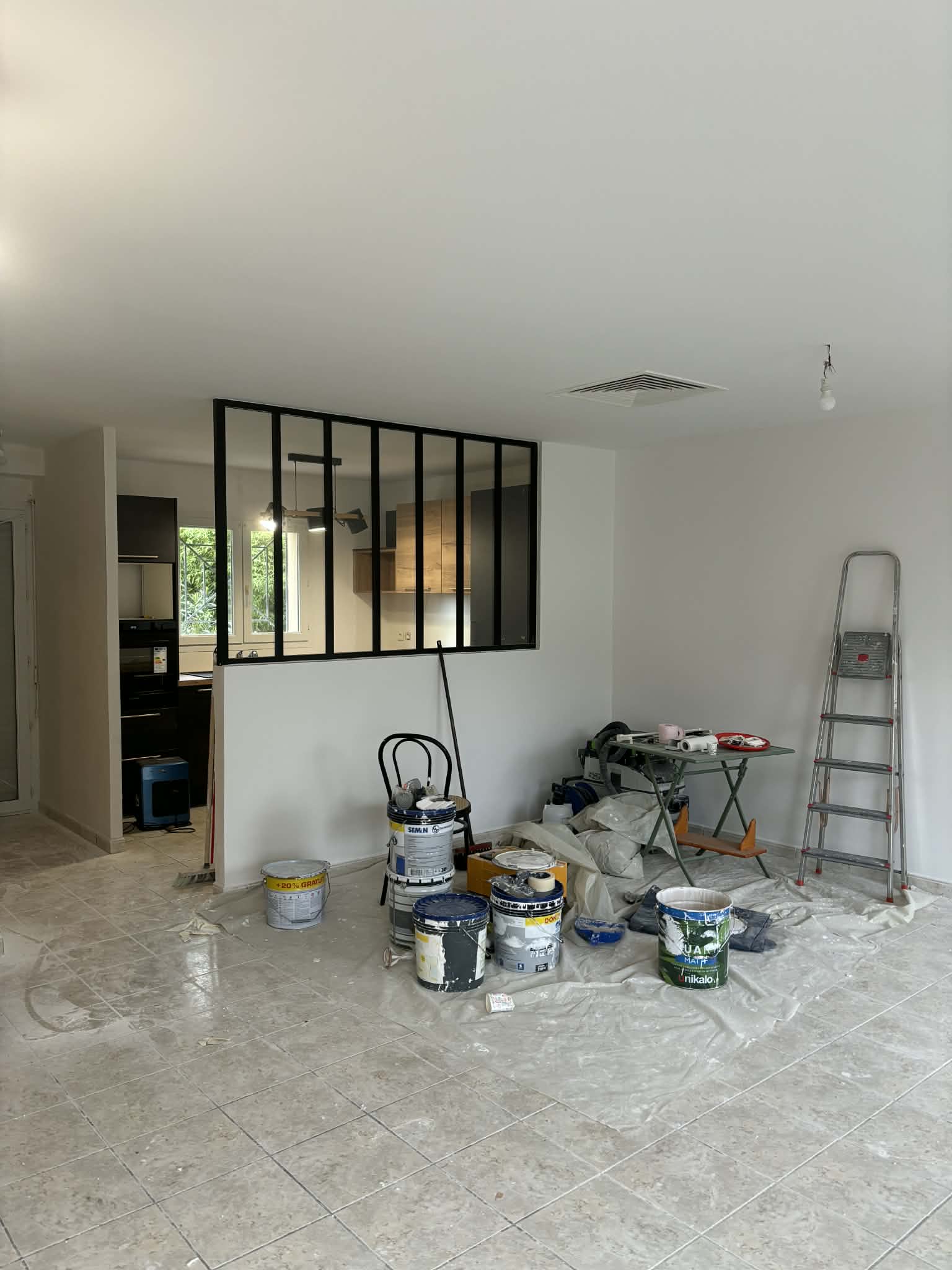 Renouvellement de peinture pour une maison à Arcachon